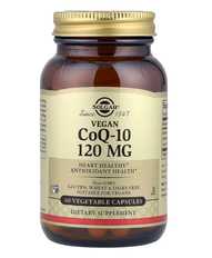 Vegan CoQ-10 120 mg Solgar 60 vegetable capsules