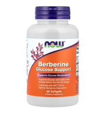 Berberine Glucose Support Now Foods 60 капсул NOW-91418 фото