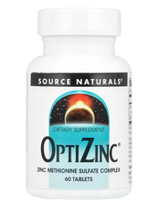 OptiZinc Source Naturals 60 tablets