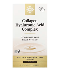 Collagen Hyaluronic Acid Complex Solgar 30 tablets