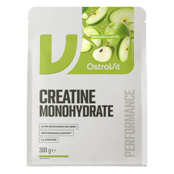 Creatine Monohydrate OstroVit 300 г Зелене яблуко OSV-00070-2 фото
