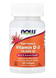 Vitamin D-3 High Potency 10000 IU Now Foods 120 softgels