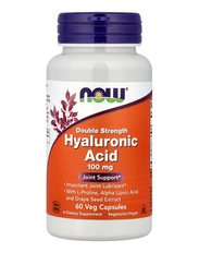 Hyaluronic Acid 100 mg Now Foods 60 veg capsules