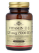 Vitamin D3 Cholecalciferol 125 mcg (5000 IU) Solgar 100 softgels