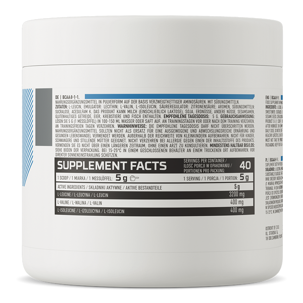 BCAA 8-1-1 OstroVit 200 г Лимон OSV-00060-2 фото