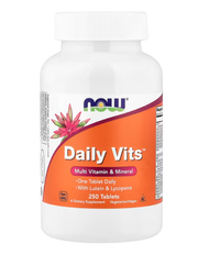 Daily Vits Multi Vitamin & Mineral Now Foods 250 таблеток NOW-03771 фото