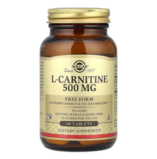 L-Carnitine 500 mg Solgar 60 tablets