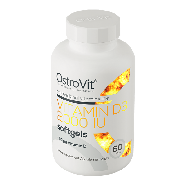 Vitamin D3 2000 IU OstroVit 60 capsules