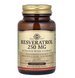 Resveratrol 250 мг with Red Wine Extract Solgar 30 капсул SOL-02336 фото 1