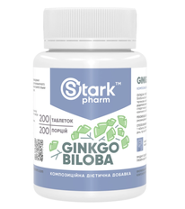 Ginkgo Biloba 40 mg Stark Pharm 200 tablets