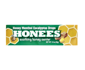 Honey Menthol Eucalyptus Drops Honees 9 pieces 45 g