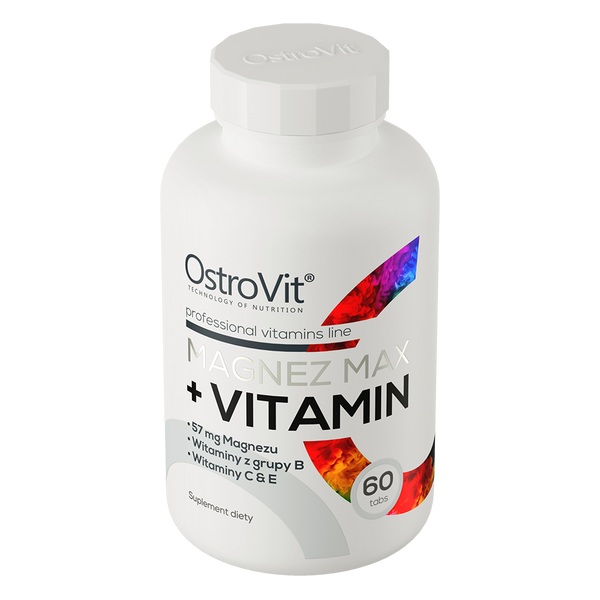 Magnesium Max + Vitamin OstroVit 60 tablets
