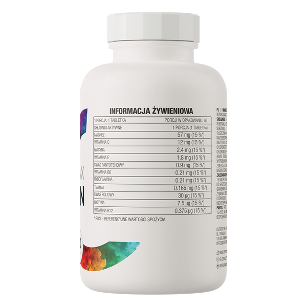 Magnesium Max + Vitamin OstroVit 60 tablets