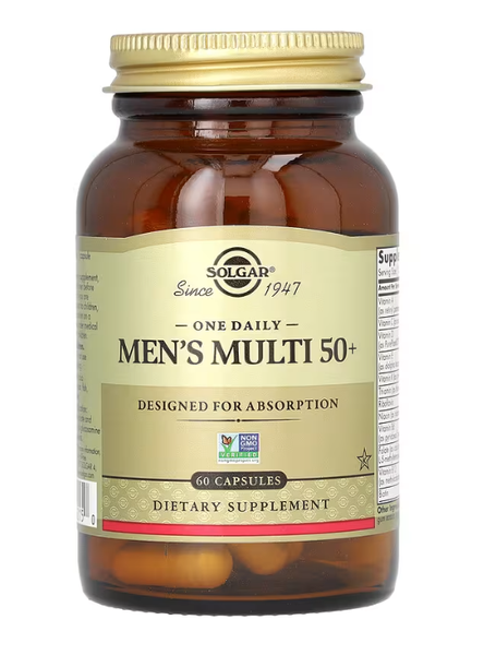 One Daily Men's Multi 50+ Solgar 60 capsules
