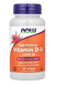 Vitamin D-3 High Potency 1000 IU Now Foods 180 softgels