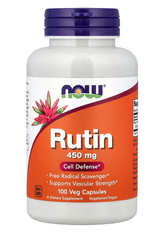 Rutin 450 mg Now Foods 100 veg capsules