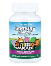 Immune Booster Animal Parade Tropical Berry NaturesPlus 90 жувальних таблеток NAP-29978 фото