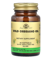 Wild Oregano Oil 175 mg Solgar 60 softgels