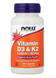 Vitamin D3 & K2 Now Foods 120 capsules