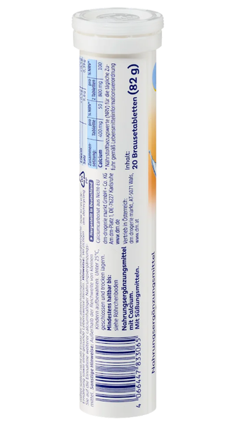 Calcium Mivolis 20 effervescent tablets