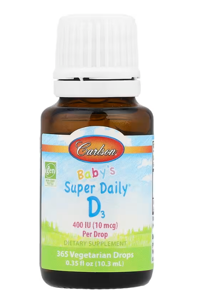 Baby's Super Daily D3 10 mcg (400 IU) Carlson 10.3 ml