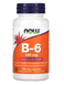 B-6 100 mg Now Foods 100 veg capsules