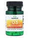 Vitamin D3 25 mcg (1000 IU) Swanson 30 capsules