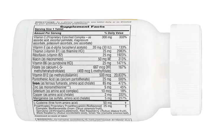 Hema-Plex Iron NaturesPlus 30 slow-release tablets