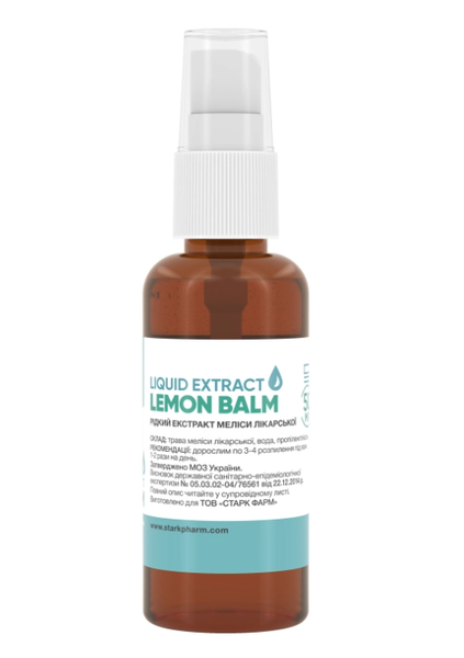 Lemon Balm Liquid Extract Stark Pharm 50 ml