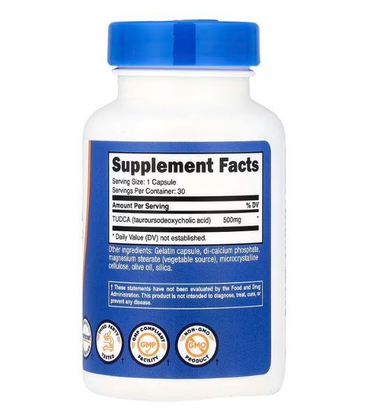 TUDCA 500 mg Nutricost 30 capsules