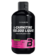 L-Carnitine 100.000 Liquid BioTechUSA 500 мл Яблуко BTH-00117-2 фото