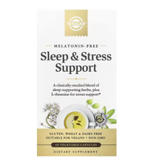 Sleep & Stress Support Solgar 60 vegetable capsules