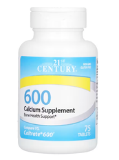 Calcium Supplement 600 21st Century 75 tablets