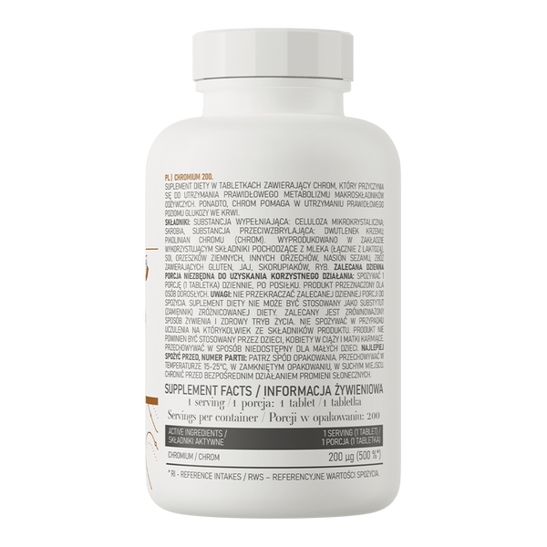 Chromium 200 OstroVit 200 tablets