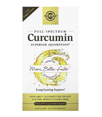 Full Spectrum Curcumin Solgar 90 капсул SOL-54708 фото