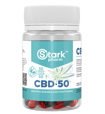 CBD 50 mg Stark Pharm 30 capsules