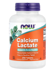 Calcium Lactate Now Foods 250 tablets
