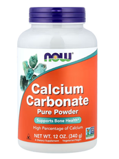 Calcium Carbonate Pure Powder Now Foods 340 g