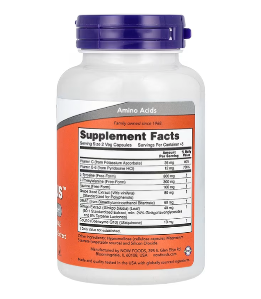 True Focus Now Foods 90 капсул NOW-00157 фото