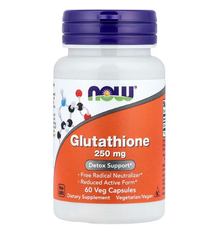 Glutathione 250 mg Now Foods 60 veg capsules