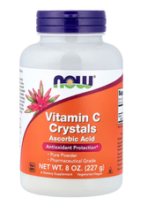 Vitamin C Crystals Ascorbic Acid Now Foods 227 г NOW-00790 фото