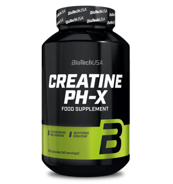Buffered creatine