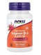 Vitamin D-3 High Potency 5000 IU Now Foods 240 softgels