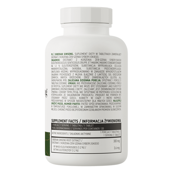 Siberian Ginseng OstroVit 120 tablets