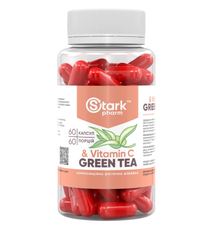 Green Tea & Vitamin C Stark Pharm 60 капсул 10011 фото