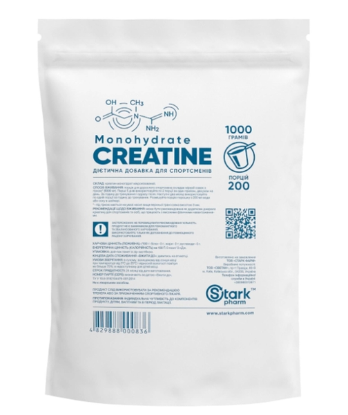 Creatine Monohydrate Stark Pharm 1 кг 23452 фото