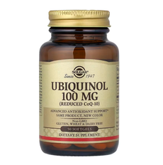 Ubiquinol 100 mg (Reduced CoQ-10) Solgar 50 softgels