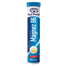 Magnesium + B6 Kruger 20 effervescent tablets