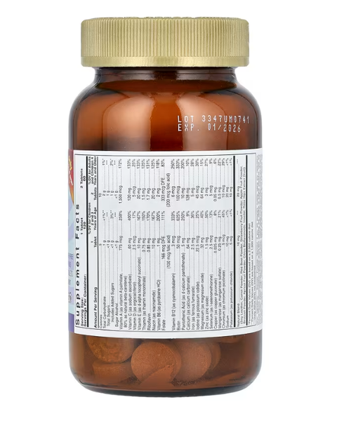 Kangavites Complete Multivitamin & Mineral Children's Formula Bouncin' Berry Solgar 120 chewable tablets