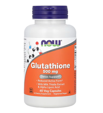 Glutathione 500 mg Now Foods 60 veg capsules